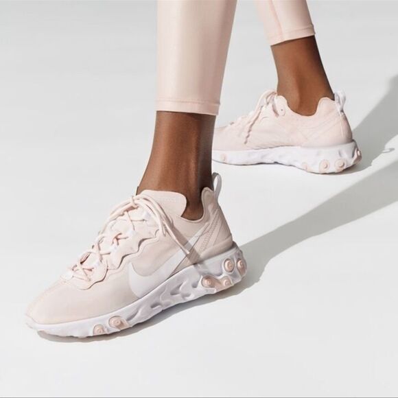 Nike React Element 55 | Pale Pink - Picture 1 of 9